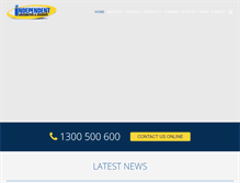 Tablet Screenshot of independentlocksmiths.com.au